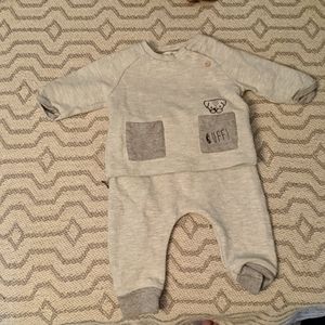 3-month terry cloth outfit
